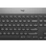 Клавиатура беспроводная Logitech Wireless Keyboard CRAFT (с диском управления, Bluetooth LE/приемник