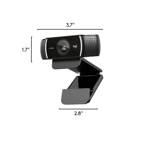 Веб-камера Logitech C922 Pro Stream (Full HD 1080p/30fps, 720p/60fps, автофокус, угол обзора 78°, ст
