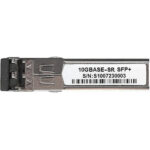 10GE SFP+ transceiver module, short range for all systems with SFP+ and SFP/SFP+ slots