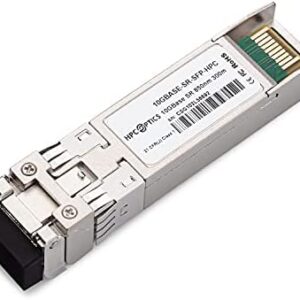 10GE SFP+ transceiver module, short range for all systems with SFP+ and SFP/SFP+ slots