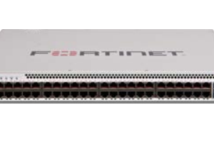 Layer 2/3 FortiGate switch controller compatible PoE+ switch with 48 x GE RJ45 ports, 4 x 10 GE SFP+
