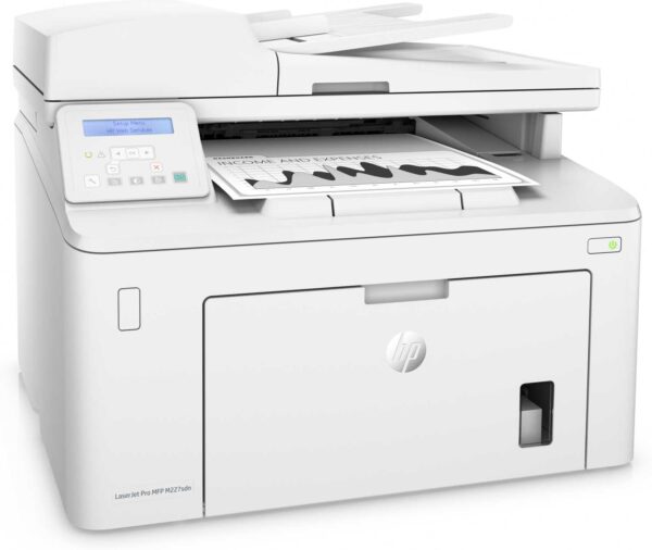 МФУ HP G3Q74A LaserJet Pro MFP M227sdn (A4) Printer/Scanner/Copier/ADF, 600 dpi, 28 ppm, 256 MB, 800