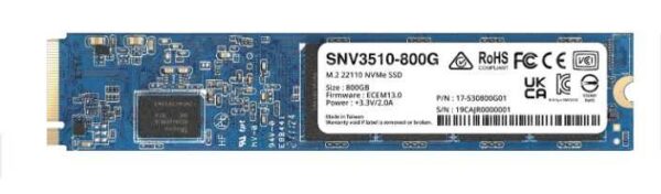 Накопитель твердотельный Synology SNV3510-800G   SSD 800 GB M.2 2280 NVMe