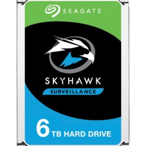 Жесткий диск Seagate ST6000VX001 SkyHawk 6TB, 3.5", 5400rpm, SATA3, 256MB, 3Y, для видеоданных