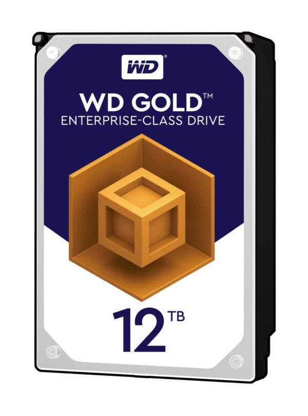 Жесткий диск WD GOLD WD121KRYZ 12ТБ 3,5" 7200RPM 256MB 512E (SATA-III)