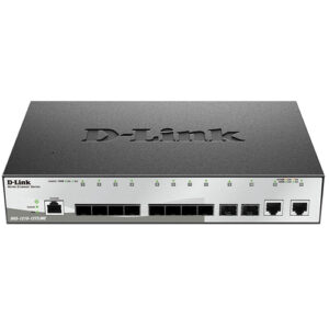 D-Link DGS-1210-12TS/ME Упра-ый комм-ор 2 уровня 10 портов 1000Base-X SFP и 2 порта 1000Мб