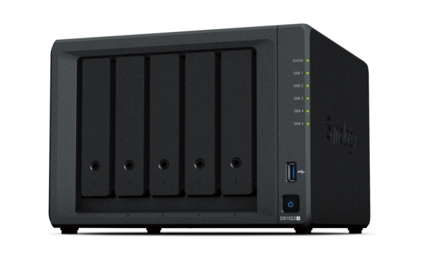 Сетевое оборудование Synology DS1522+ Сетевой накопитель NAS-сервер DiskStation 5xHDD