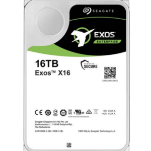 Жесткий диск Seagate ST16000NM001G Exos X16 16TB, 3.5", 7200rpm, SATA3, 512E/4KN, 256MB