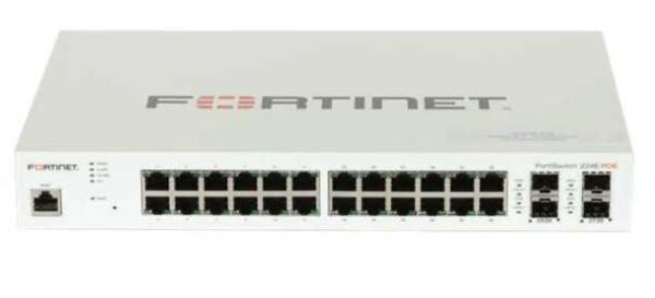 FortiSwitch-224E-POE Layer 2/3 FortiGate switch controller compatible PoE+ switch with 24 x GE RJ45