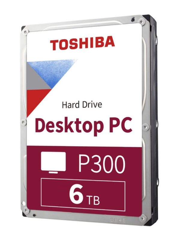 HDD Desktop TOSHIBA P300 (3.5", 6TB, 128MB, 5400 RPM, SATA 6Gb/s)