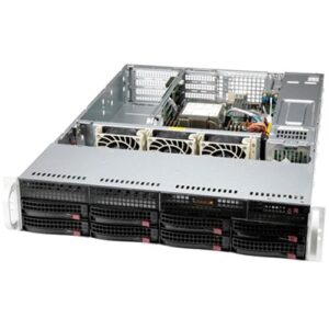 Supermicro SYS-520P-WTR 2U, LGA-4189, TDP 270W, Intel C621A, 8xDDR4, 8x 3.5" hot-swap (2x 2.5" NVMe