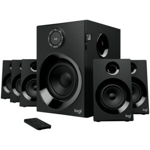 LOGITECH Z607 Bluetooth Surround Sound 5.1 Speakers - BLACK