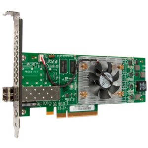 Qlogic 16Gb Single Port FC HBA, PCIe Gen3 x4, LC multi-mode optic