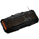 CANYON Wired multimedia gaming keyboard with lighting effect, Marco setting function G1-G5 five keys