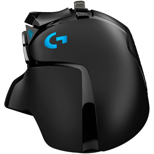 LOGITECH G502 Corded Gaming Mouse - HERO - BLACK - USB - EER2