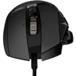 LOGITECH G502 Corded Gaming Mouse - HERO - BLACK - USB - EER2