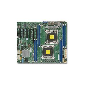 Серверная материнская плата SuperMicro MBD X10DRL I O, Dual SKT, Intel C612 chipset, 8xDIMMs DDR4 LR