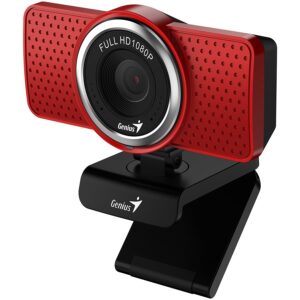 Веб-камера GENIUS ECam 8000, угол обзора 90гр, вращение на 360гр, встроенный микрофон, 1080P полный