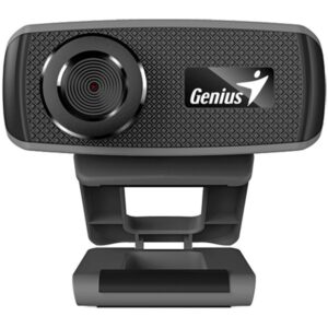 Веб-камера Genius FaceCam 1000X v2, 720p, 30 fps, встроенный микрофон, USB 2.0. Цвет: черный