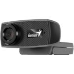 Веб-камера Genius FaceCam 1000X v2, 720p, 30 fps, встроенный микрофон, USB 2.0. Цвет: черный