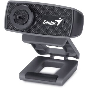 Веб-камера Genius FaceCam 1000X v2, 720p, 30 fps, встроенный микрофон, USB 2.0, цвет черный