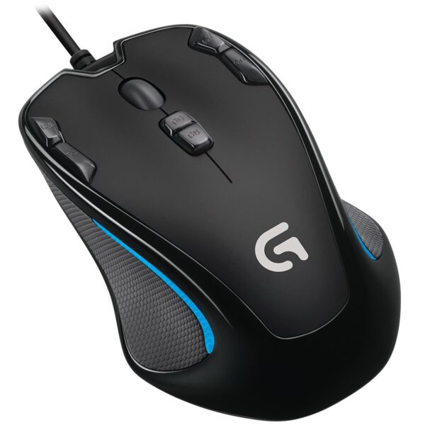 LOGITECH G300S Corded Gaming Mouse - BLACK - EER2