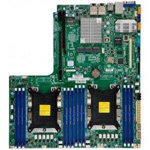 Серверная материнская плата SuperMicro X11DDW L Motherboard Dual Socket P (LGA 3647) supported, CPU
