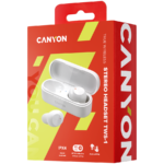 CANYON TWS-1 Bluetooth headset, with microphone, BT V5.0, Bluetrum AB5376A2, battery EarBud 45mAh*2+