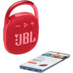 JBL Clip 4 - Portable Bluetooth Speaker with Carabiner - Red