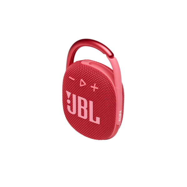 JBL Clip 4 - Portable Bluetooth Speaker with Carabiner - Red