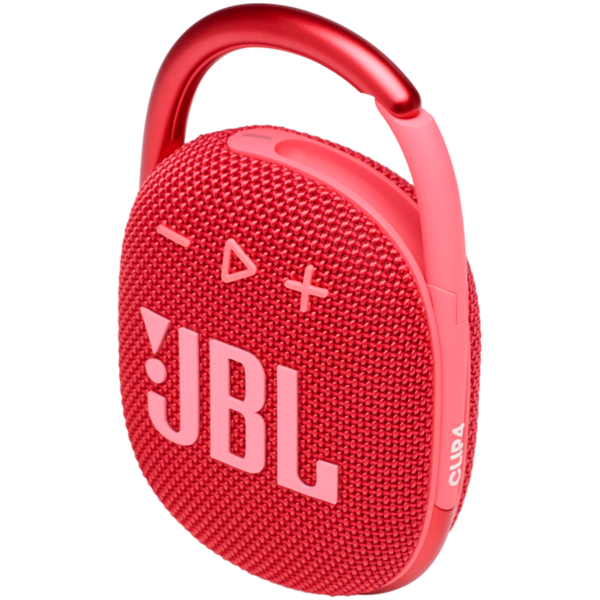 JBL Clip 4 - Portable Bluetooth Speaker with Carabiner - Red