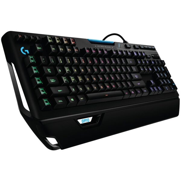 LOGITECH G910 Orion Spectrum Corded RGB Mechanical Gaming Keyboard - BLACK - RUS - USB