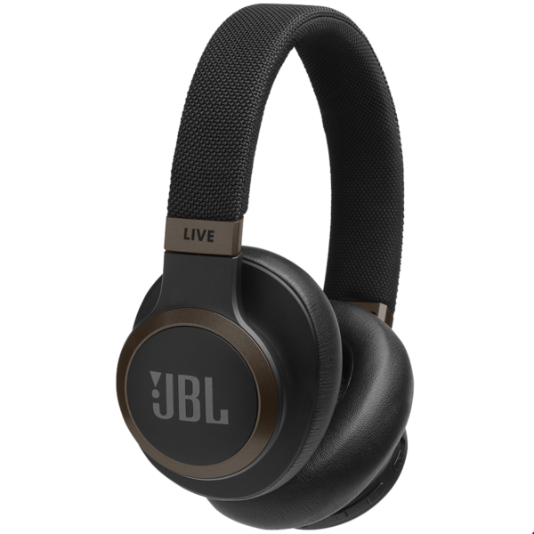 JBL Live 650BTNC - Wireless Over-Ear Headset with Active Noice Cancelling - Black