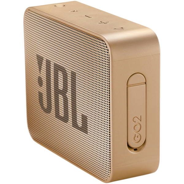 JBL Go 2 - Portable Bluetooth Speaker - Champagne