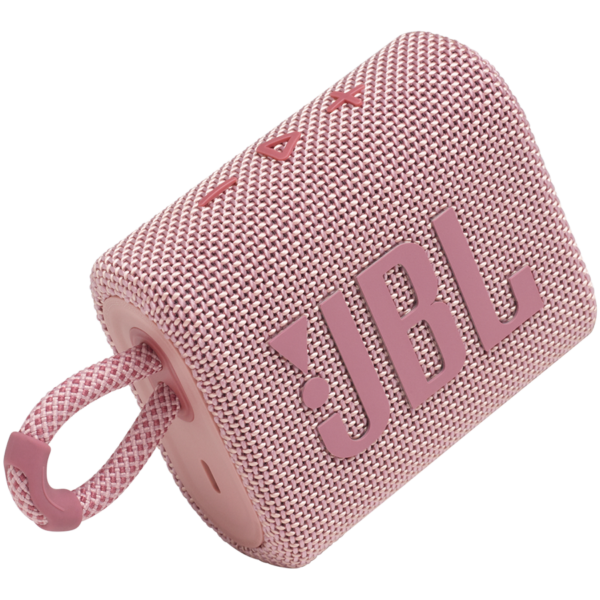 JBL Go 3 - Portable Bluetooth Speaker - Pink