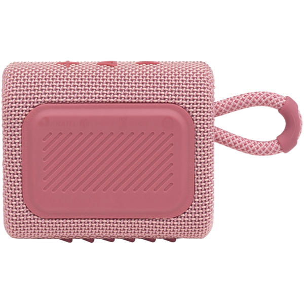 JBL Go 3 - Portable Bluetooth Speaker - Pink