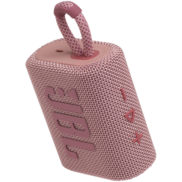 JBL Go 3 - Portable Bluetooth Speaker - Pink