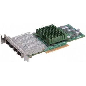 Сетевой адаптер Supermicro 4-port 10Gbe Standard LP with SFP+, Intel XL710-AM1