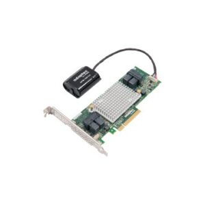 Adaptec 2287101-R, RAID 81605Z 12Gb/s PCIe Gen3 SAS/SATA RAID adapter with 16 internal native ports