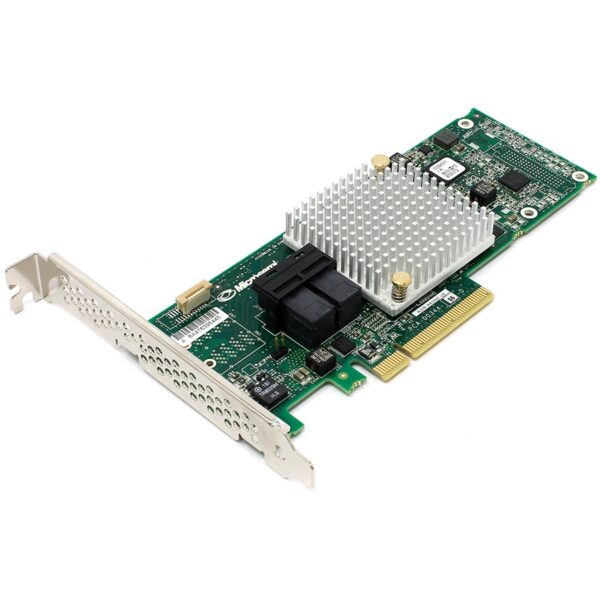 Microsemi Adaptec RAID 8805E Single Low-Profile, MD2, 8 internal ports, 2 (x4) SFF-8644, 2294001-R