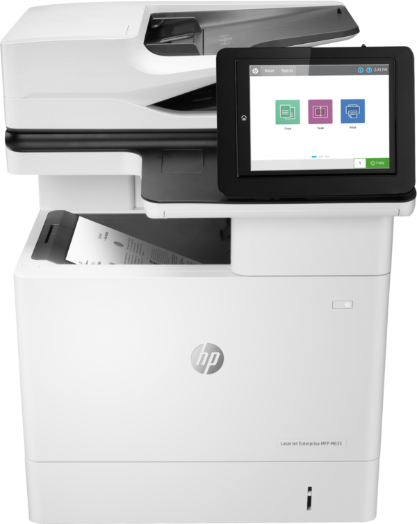 МФУ HP 7PS97A LaserJet Enterprise M635h (A4) Printer/Scanner/Copier/ADF/, 1200 dpi, 61 ppm., 1.5Gb+5
