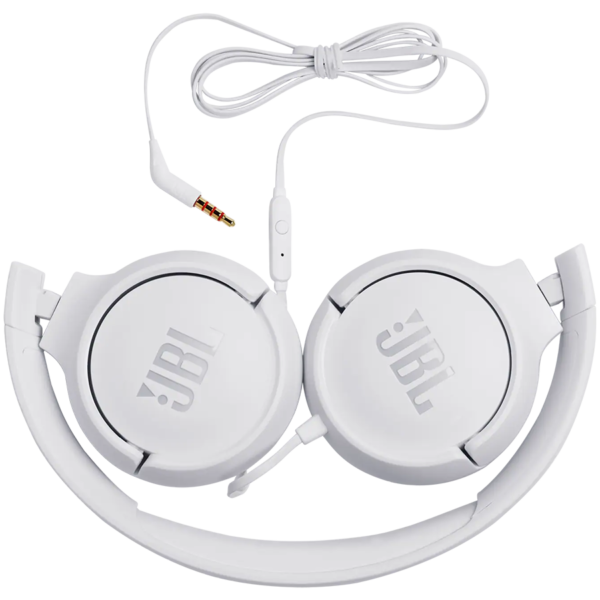 JBL Tune 500 - Wired On-Ear Headset - White