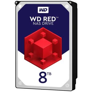 HDD Desktop WD Red Plus (3.5'', 8TB, 256MB, 5400 RPM, SATA 6 Gb/s)