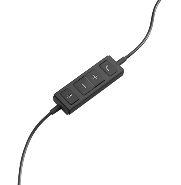Гарнитура Logitech H570e Stereo (USB, элементы управления на кабеле, кабель 2.1м) (M/N: A-00064)