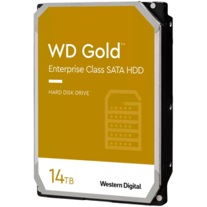 HDD Server WD Gold (3.5'', 14TB, 512MB, 7200 RPM, SATA 6 Gb/s)