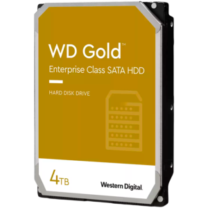 HDD Server WD Gold (3.5'', 4TB, 256MB, 7200 RPM, SATA 6 Gb/s)