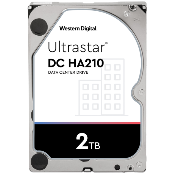 Western Digital Ultrastar DC HDD Server 7K2 (3.5’’, 2TB, 128MB, 7200 RPM, SATA 6Gb/s, 512N SE) SKU: