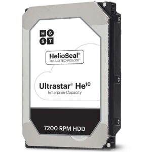HDD Server HGST Ultrastar HE10 (3.5’’, 10TB, 256MB, 7200 RPM, SATA 6Gb/s ULTRA 4KN SED). SKU: 0F2750
