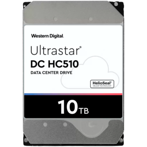 Western Digital Ultrastar DC HDD Server HE10 (3.5’’, 10TB, 256MB, 7200 RPM, SATA 6Gb/s, 512E SE) SKU