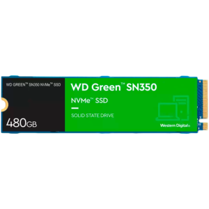 SSD WD Green (M.2, 480GB, PCIE GEN3)